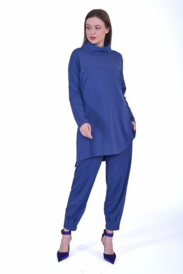 İNVEE 7022 Modal Takım - İndigo - 1