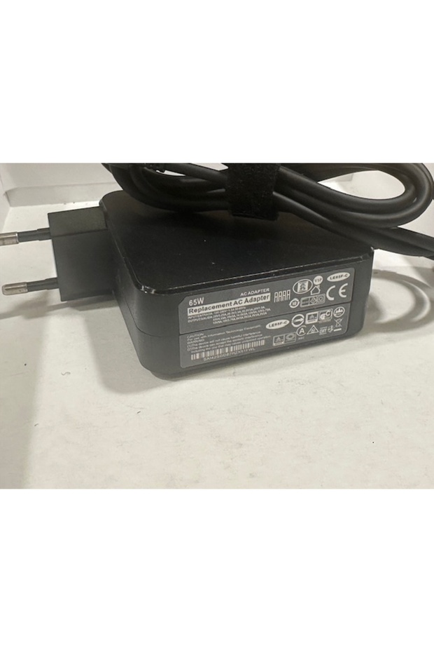 Notebook adaptörü 65 watt type-c adaptör 20 volt 3.25 amper typec adaptör - 1