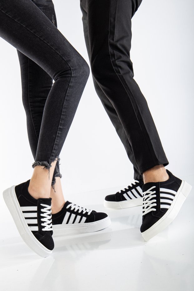 Men's Daily Black Guaranteed Sports Sneakers Shoes