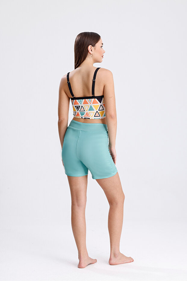 KADIN ŞORT ve BÜSTİYERLİ MAYO - 2