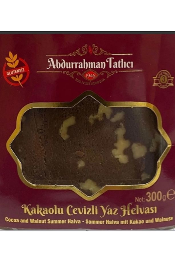 GLUTENSİZ Abdurrahman Tatlıcı Yaz Helvası Kakaolu 300 gr - 1