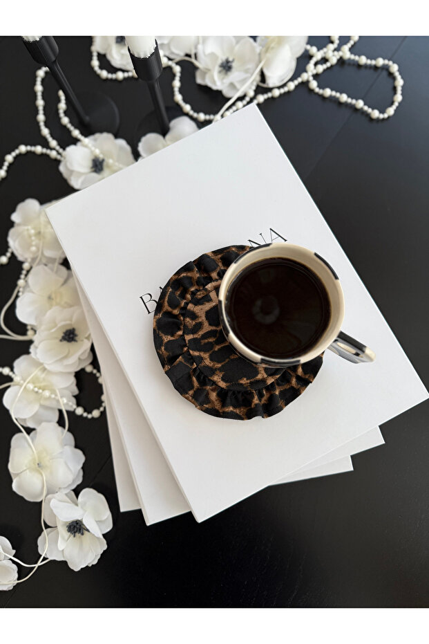 النمر جولة مملوءة كشكش كوستر - 2