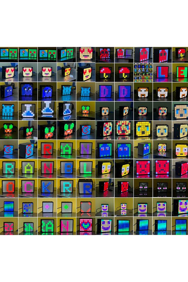 LEDBOX: Yapay Zekalı, İnternete Bağlı Sese Duyarlı Pixel Art LED Kutusu Kodlama Seti - 5