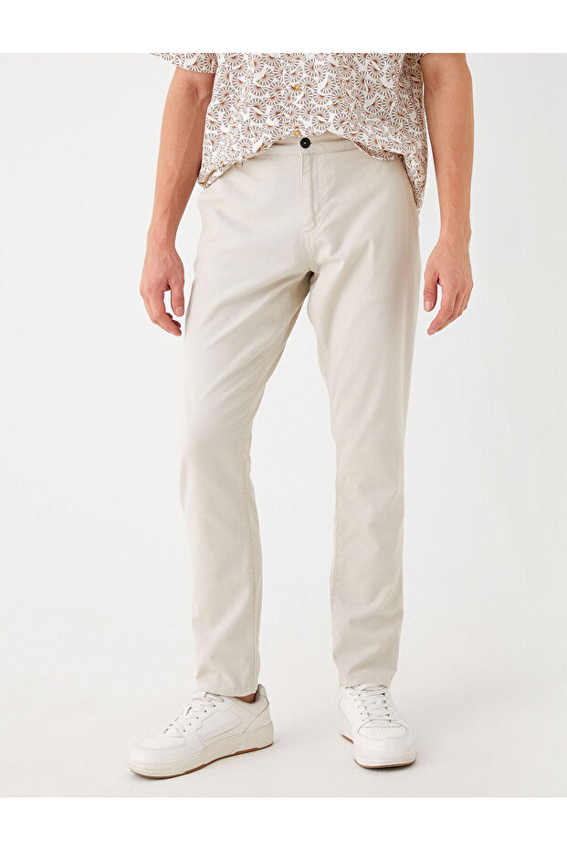 Basic Chino Pantolon Pamuklu - 3