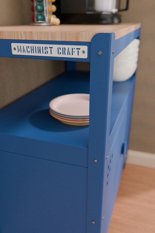 Machinist - BrewBox Kahve köşesi - Kahve Dolabı - 85 cm x 45 cm x 88 cm - 6