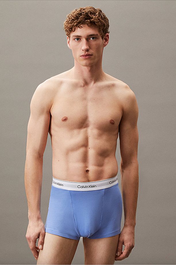 3 Pack Relaxed Dart Trunks - Icon Cotton Stretch - 2