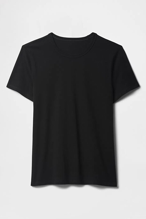 V-SS Fav Crew Solid Kadın Tişört - 5