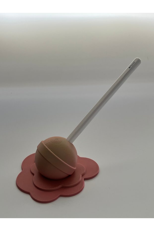 Eriyen Lolipop Şeklinde Apple Pencil Tutucu
