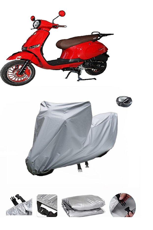 Altai Xline 125 Pro Waterproof Motorcycle Tarpaulin Rear Bag Compatible