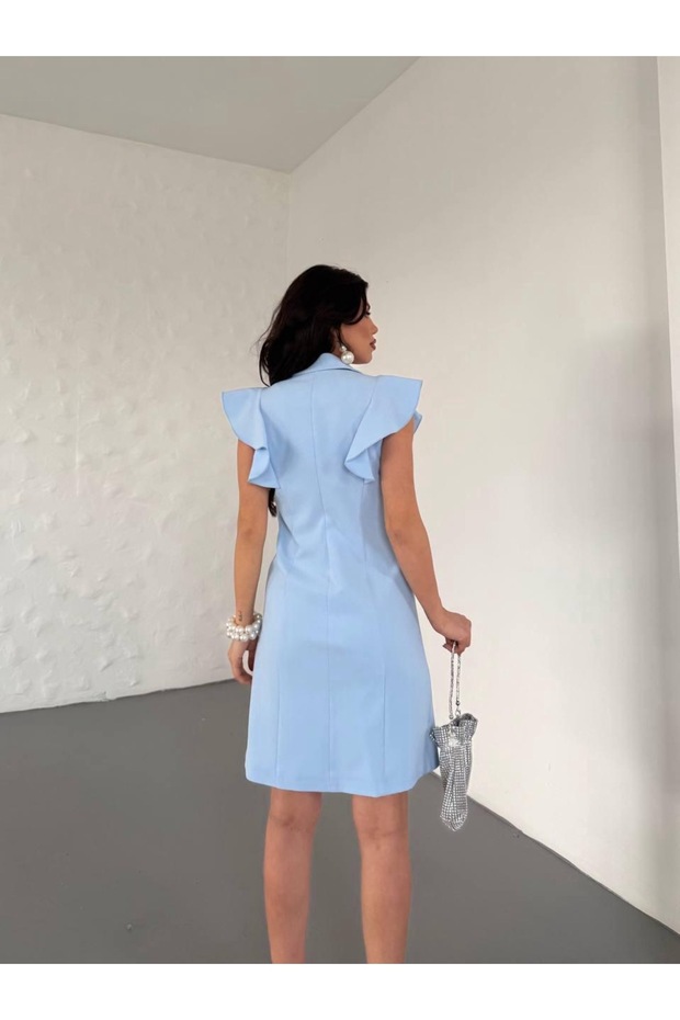 سترة طويلة بأزرار - 3