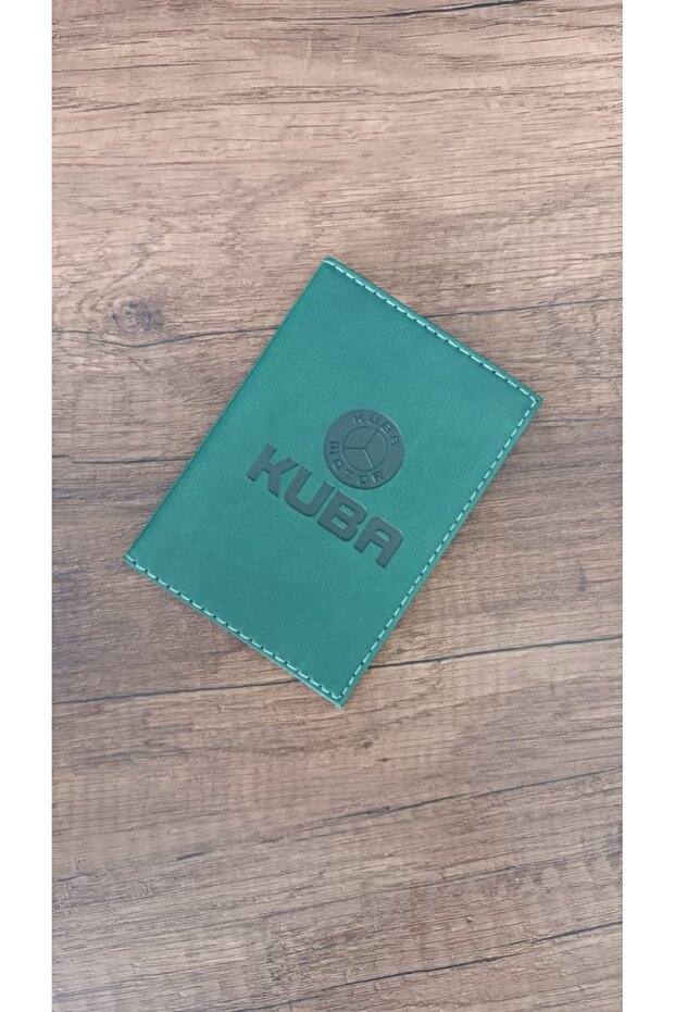 حافظة ترخيص السيارات من الجلد المخيط من EFE LEATHER Cuba Motors، حافظة ترخيص السيارة، حامي ترخيص السيارة