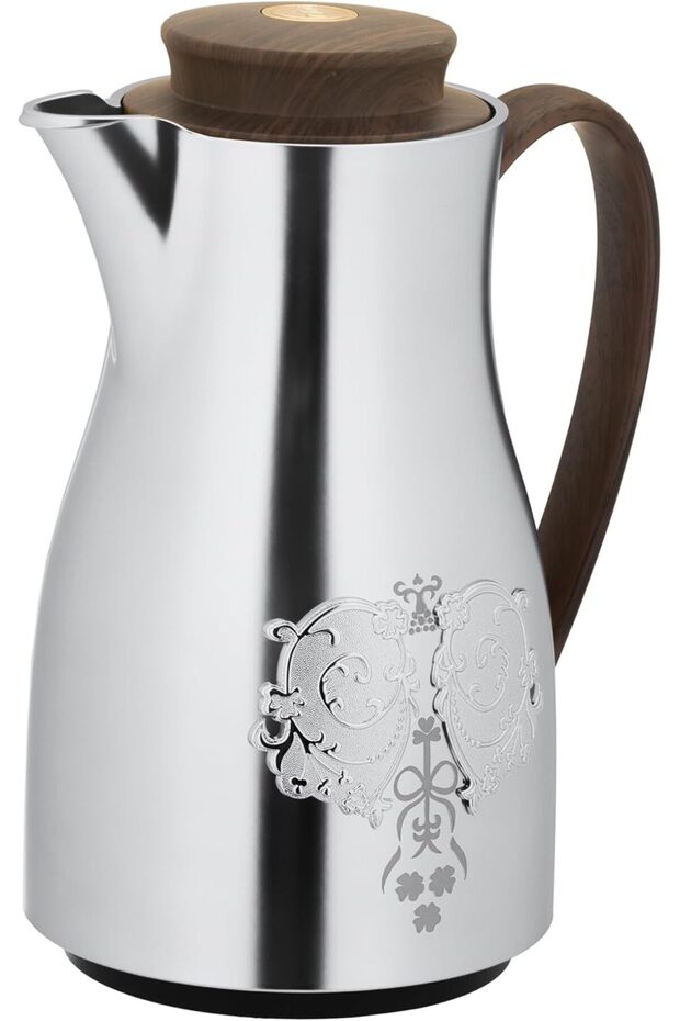 Coffee And Tea Vaccum Flask Set In Chrome / Leak-proof And Keeps Drinks Hot 1.0/1.0 Liter - 5