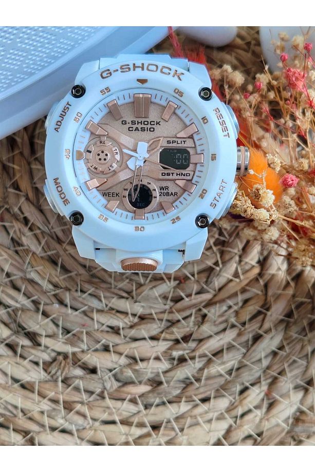 Cassio Analog Ve Dijital Su Geçirmez Alarm, Takvim, Led Işık - 3