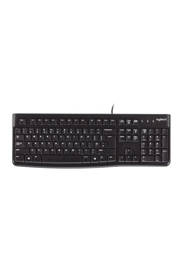 K120 920-002505 USB Kablolu Standart Q İngilizce Klavye - 2