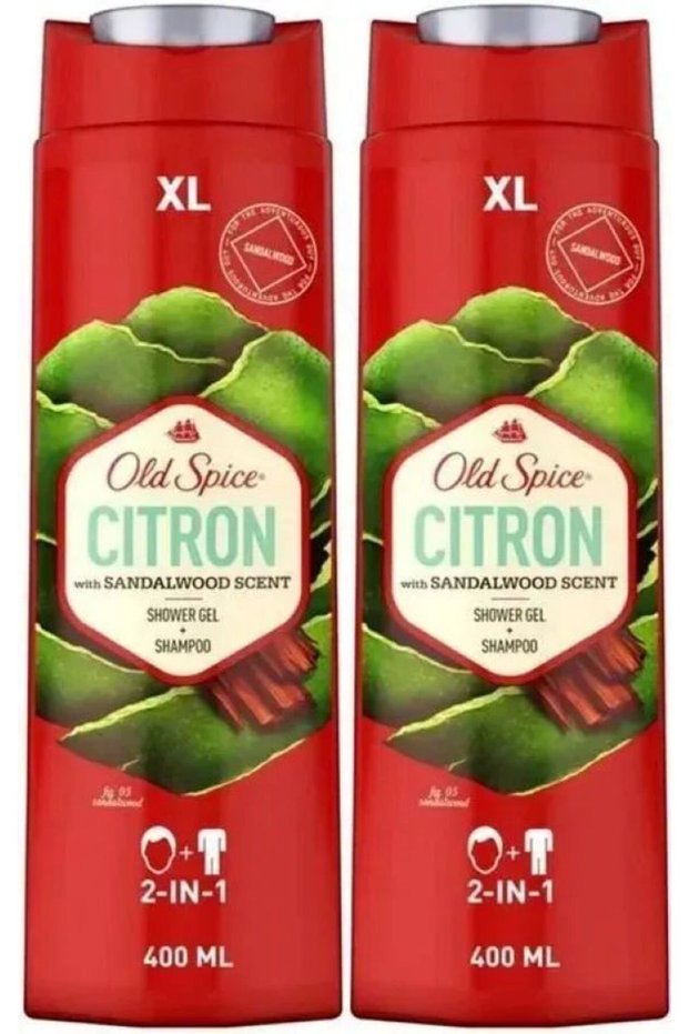 Citron Men's Shower Gel + Shampoo 400 ml