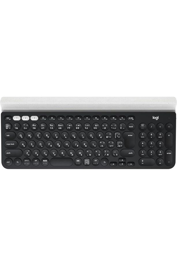 K780 Multi-Platform İngilizce Q Kablosuz Klavye Siyah - 2