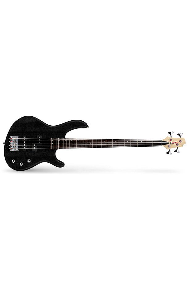 Bas Gitar Actıon, Double Cutaway, Open Pore Siyah, - 1