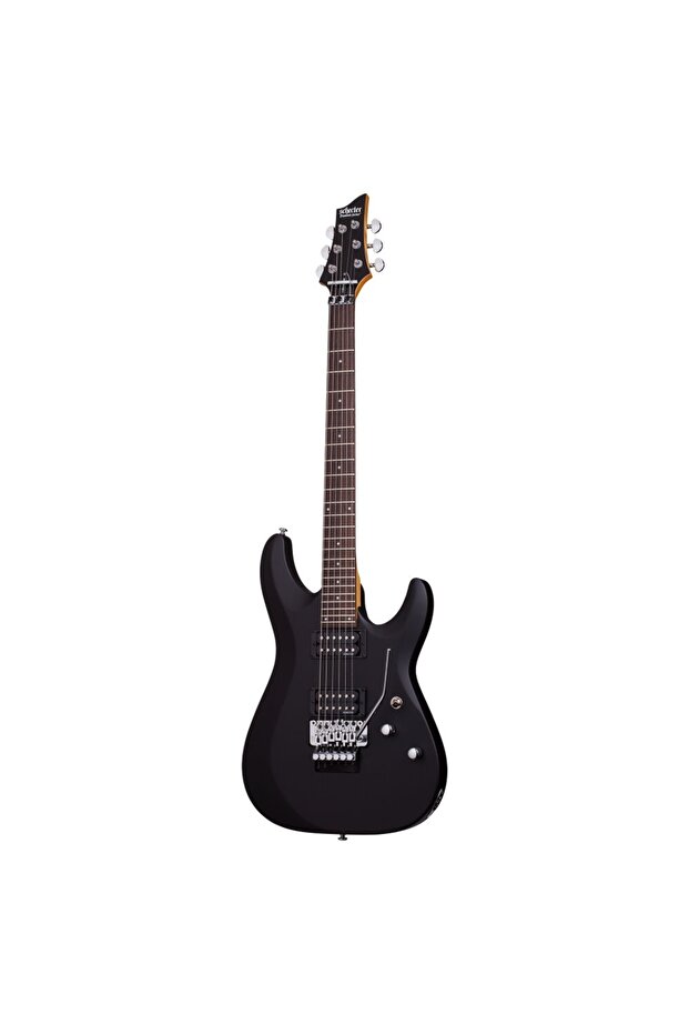 C-6 FR Deluxe Elektro Gitar (Mat Siyah) - 1