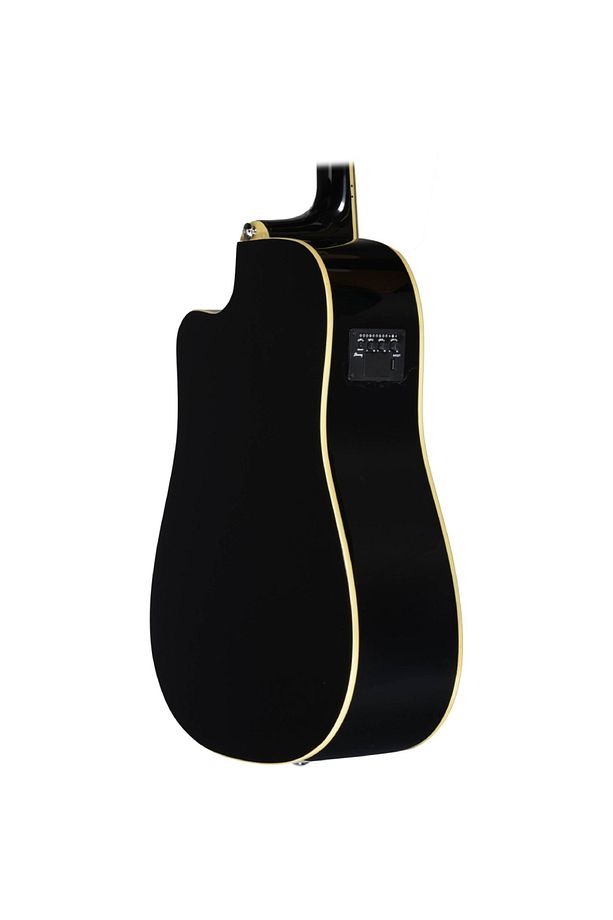 Pf15ece-bk Elektro Akustik Gitar - 4
