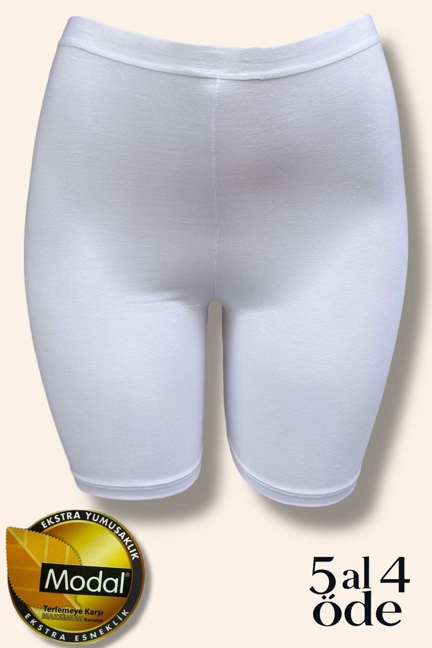 Long Leg Modal Women's Boxer Leggings Very Flexible and Soft - Dondeza & Tutku Bayii
