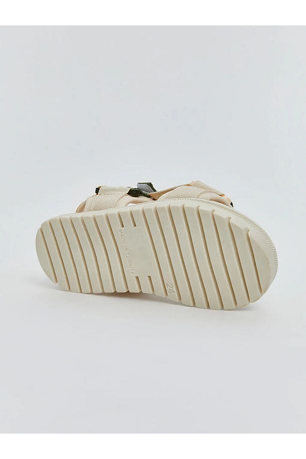 LCW STEPS Bej Renk Bloklu Erkek Bebek Sandalet - 3