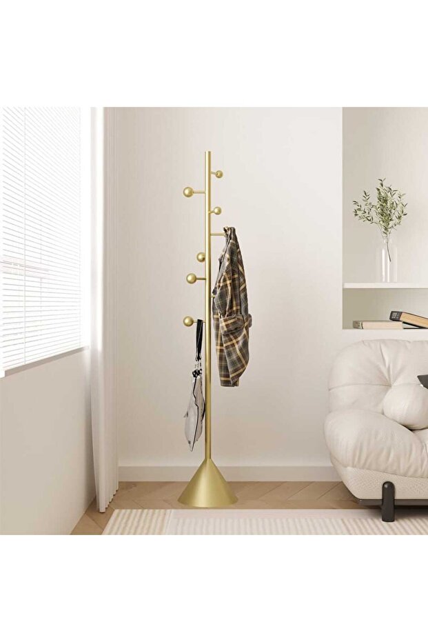 حامل شماعة لتعليق الملابس والمعاطف - 3