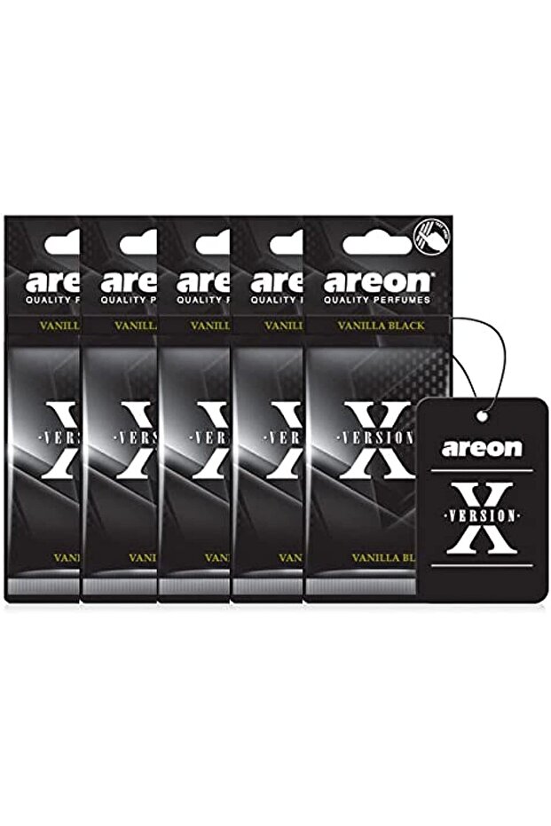 - Air Freshener X Version Vanilla Black - (Pack of 5)