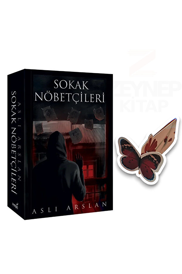 Sokak Nöbetçileri 1(KARTON KAPAK)Özel Tasarım Kelebek Ayraç Hediye