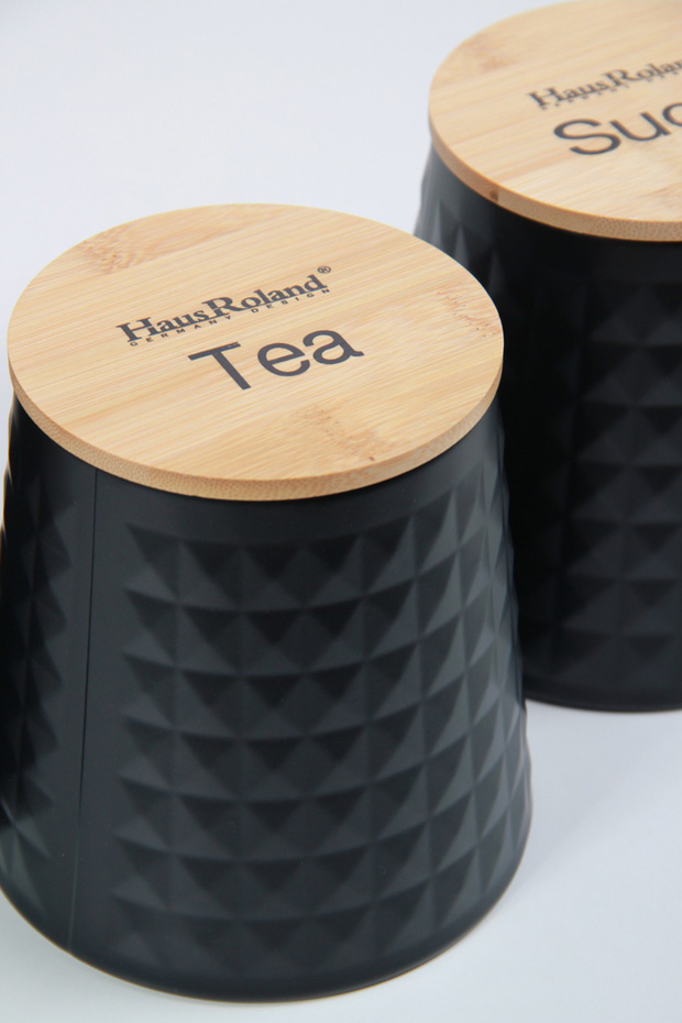 Tea, coffee and sugar storage jars - 7