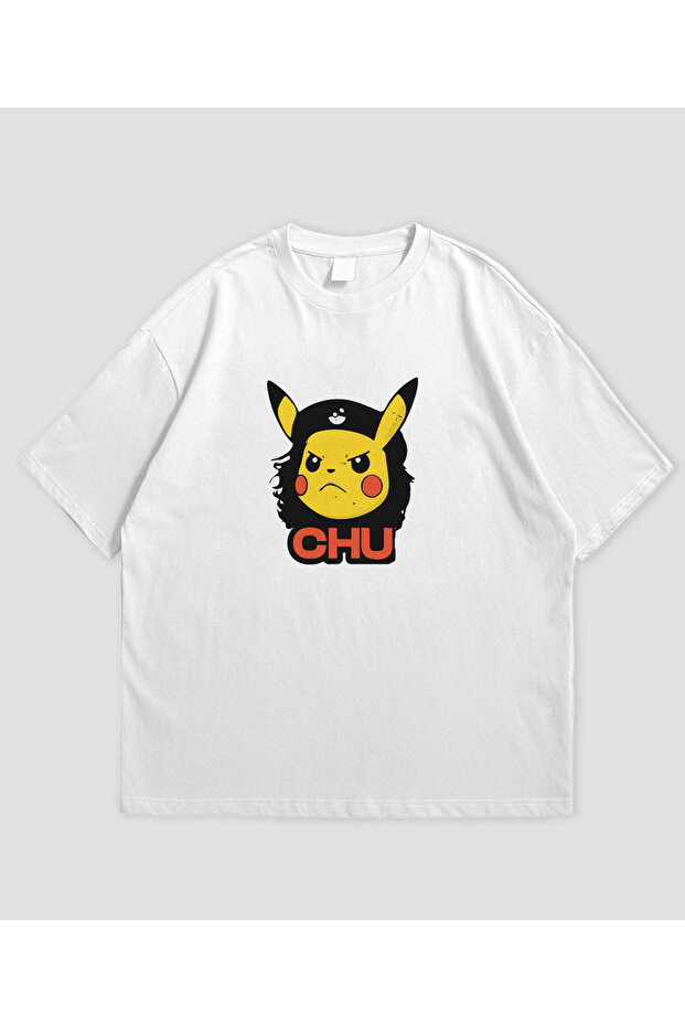 Pikachu - Chu Designed Unisex Oversize T-Shirt