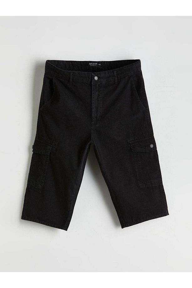 LCW Jeans Standart Kalıp Erkek Jean Şort - 1