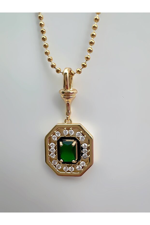 Green Stone Necklace