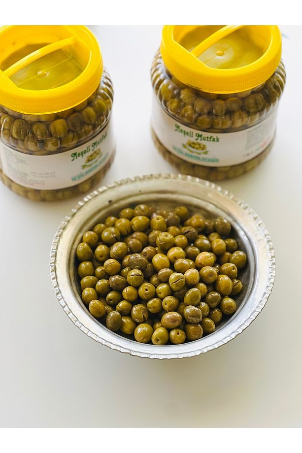 Yeşil Zeytin Halhali Kırılmış Net 3.5 Kg - 5