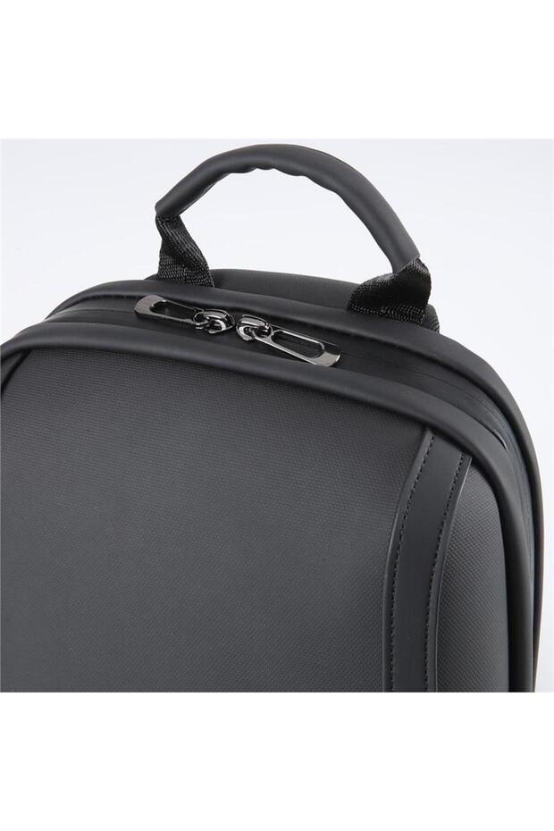 Ççs 51466 Tek Omuz Askılı Sırt ve Göğüs Çantası Siyah - 7