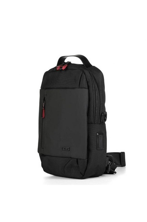 Ççs London 31289 Çapraz Sırt ve Göğüs Çantası Siyah - 1