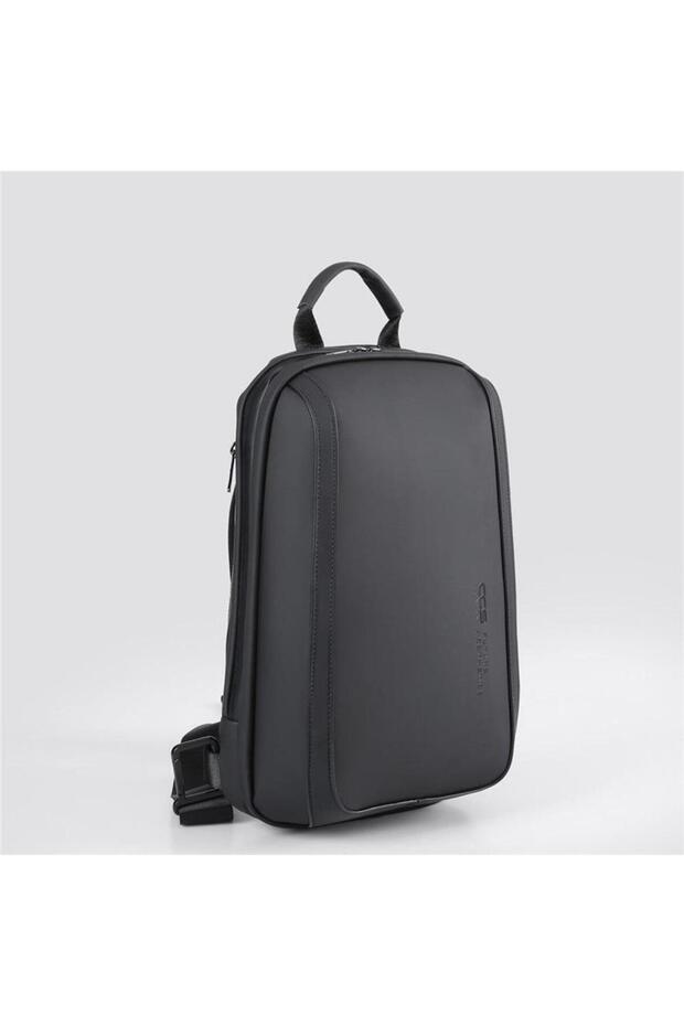 Ççs 51466 Tek Omuz Askılı Sırt ve Göğüs Çantası Siyah - 1