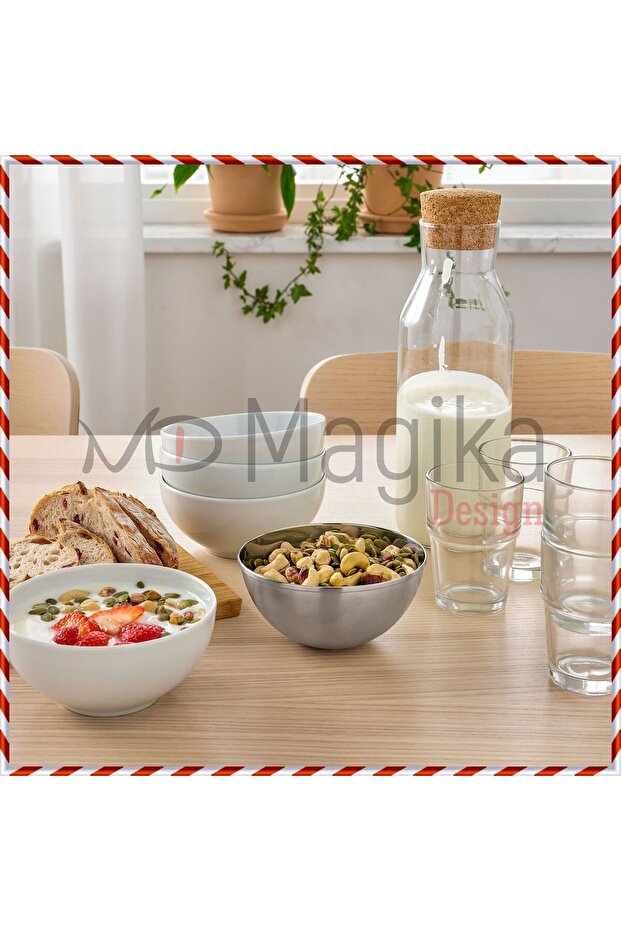 Md Blanda Blank Stainless Steel Serving Bowl, 12 cm