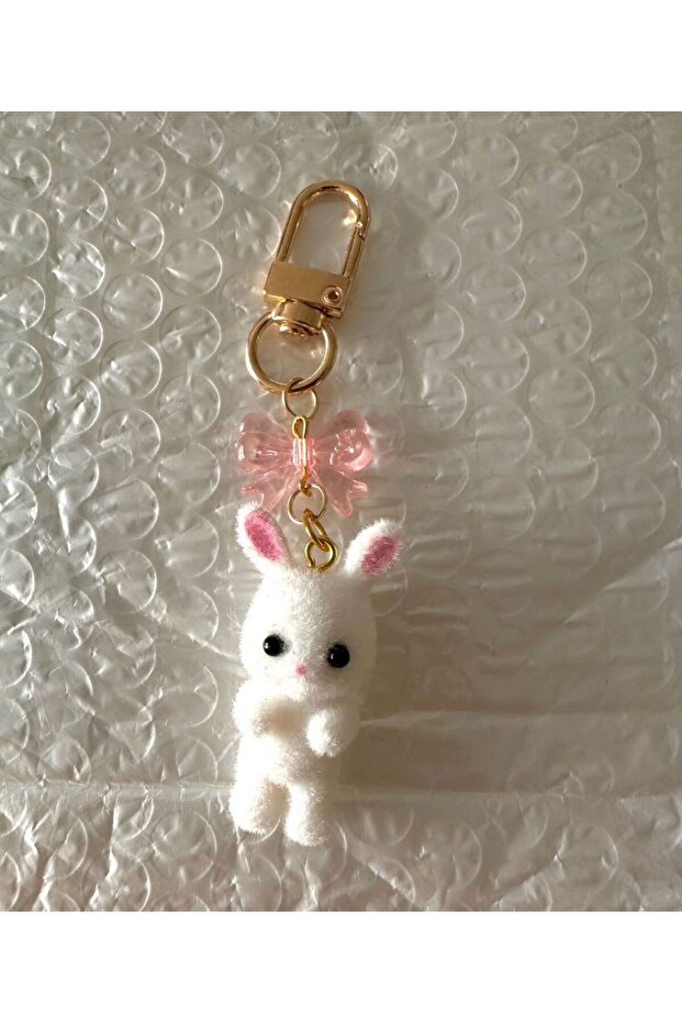 سلسلة مفاتيح أرنب فروي - 1