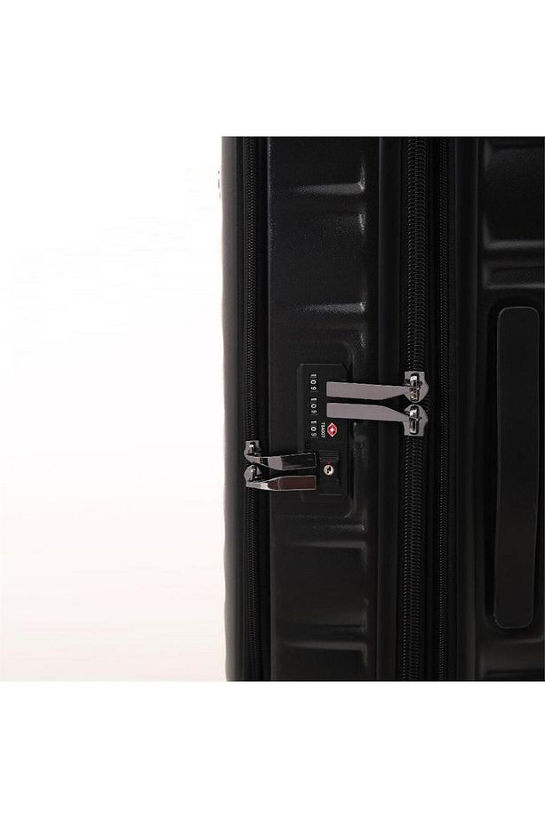 ÇÇS 5238 Lüx 3 Lü Valiz Seti Siyah - 7
