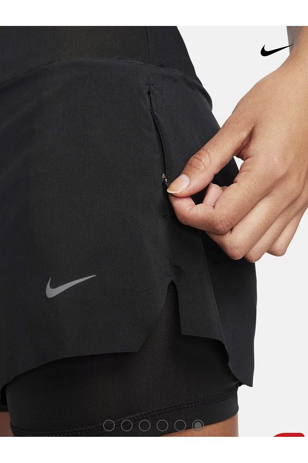 Dri-Fit Swift Mid-Rise 8cm (approx.) 2-in-1 Running Kadın Şort - 4