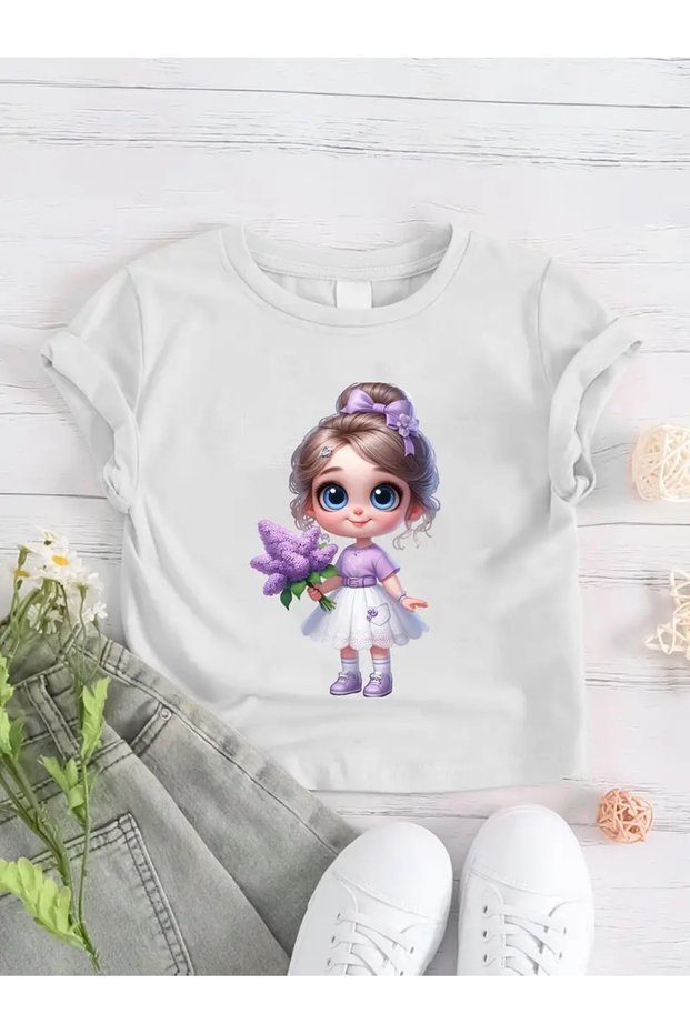 Short Sleeve Printed Children's T-Shirt