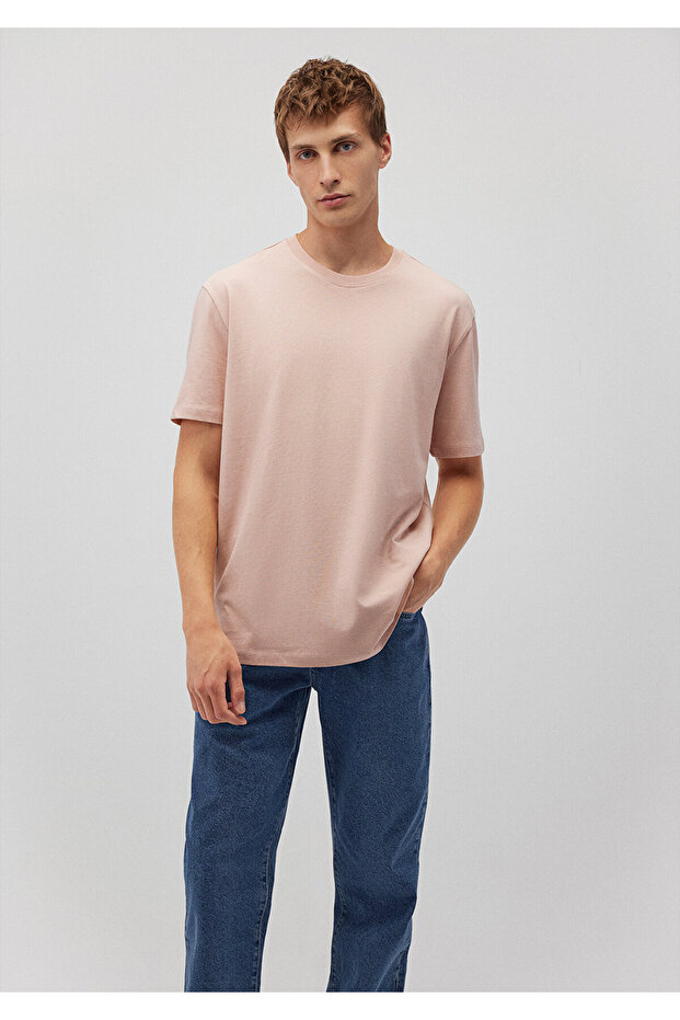 Pink Basic T-Shirt Loose Fit / Loose Relaxed Fit 066249 -71150