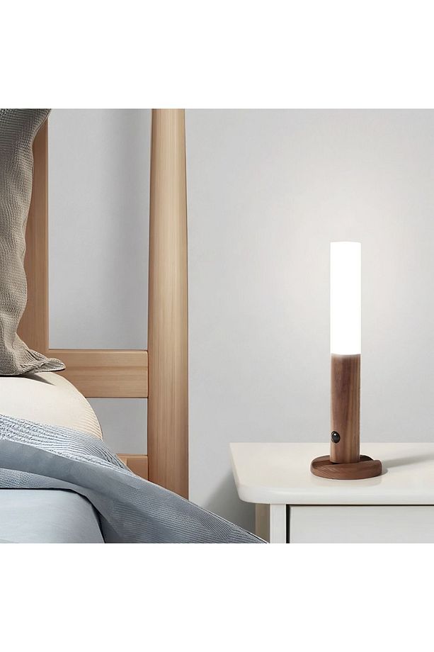 Duvar Aplik Led Şarjlı Pilli Aplik Lamba Hareket Sensörlü Manyetik 360 Işık Banyo Aplik - 3