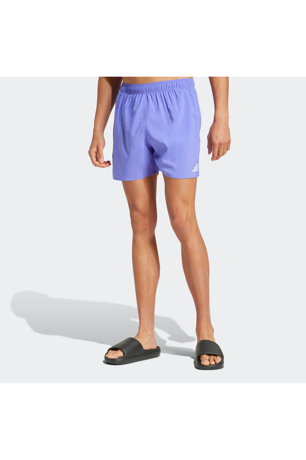 Water Reactive Graphic Men's Purple Swimwear Shorts (Je6093)