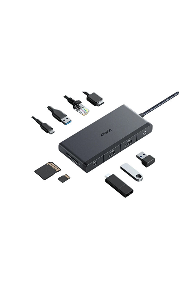 موزع USB-C 552 (9 في 1، 4K HDMI)