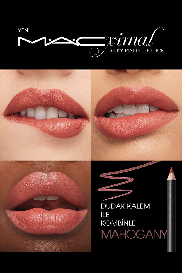 MACximal Mini Mac Silky Matte Lipstick - Café Mocha 1.7g - 4
