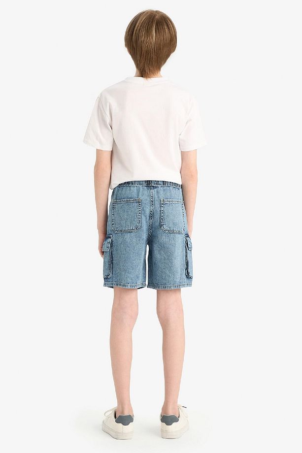 Erkek Çocuk Jean Şort D8566A825SM - 8