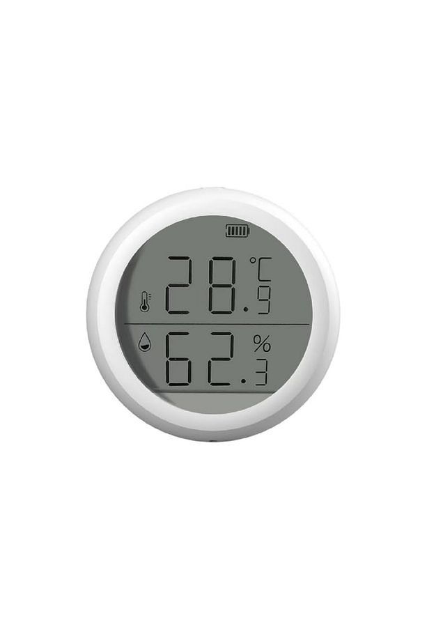 Akıllı Dijital Termometre Wifi Zigbee Mobil Uygulama Kontrollü Iç Mekan Isı Ölçer Ve Nem Ölçer X7608 - 1