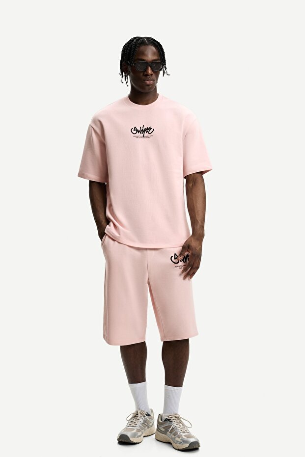 Baskılı şardonlu bermuda - 1