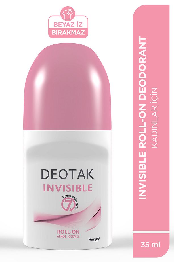 Invisible Kadın 7 Güne Kadar Etkili Roll-on Deodorant 35 ml X 3 Adet - 2